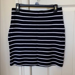 Banana Republic Mini Pencil Nautical-style Skirt